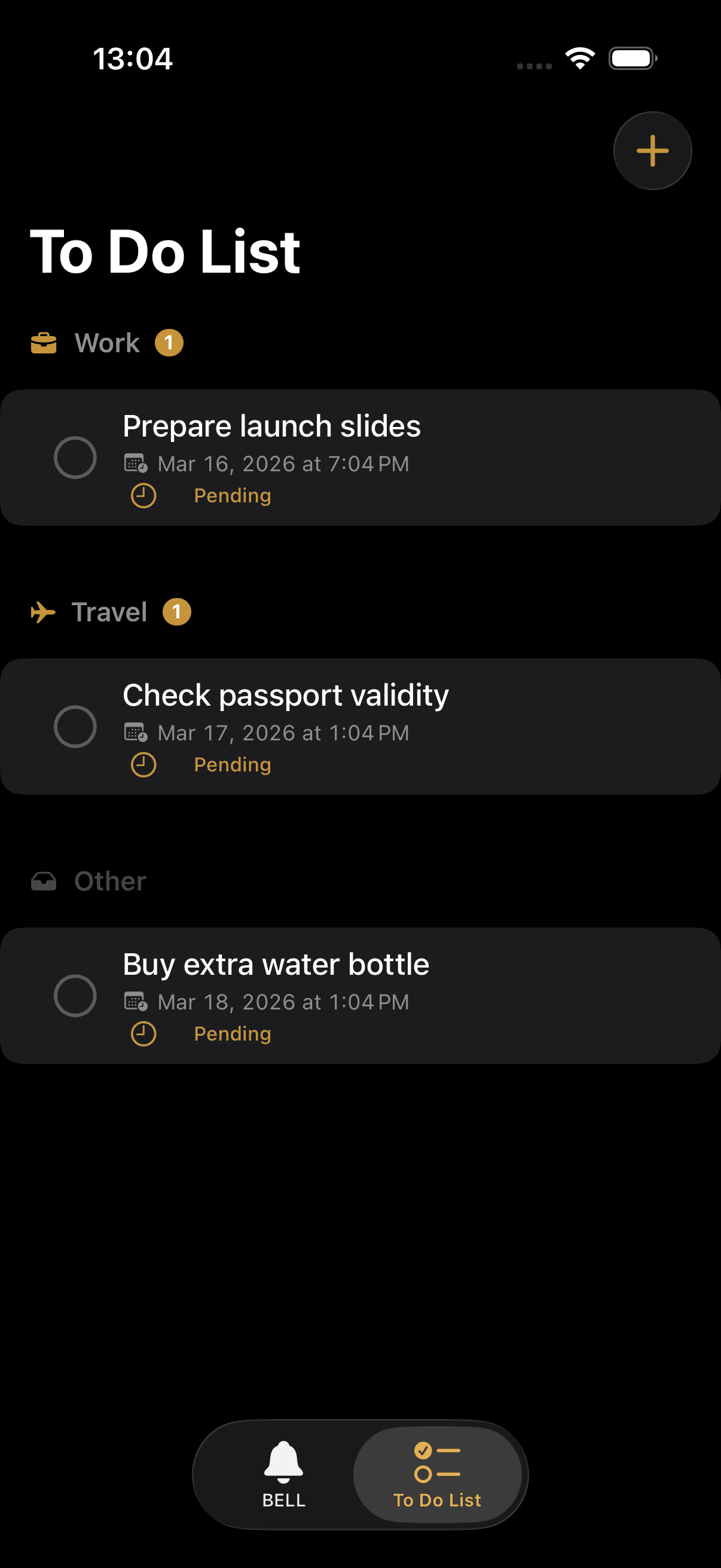 Yapılacaklar Listesi